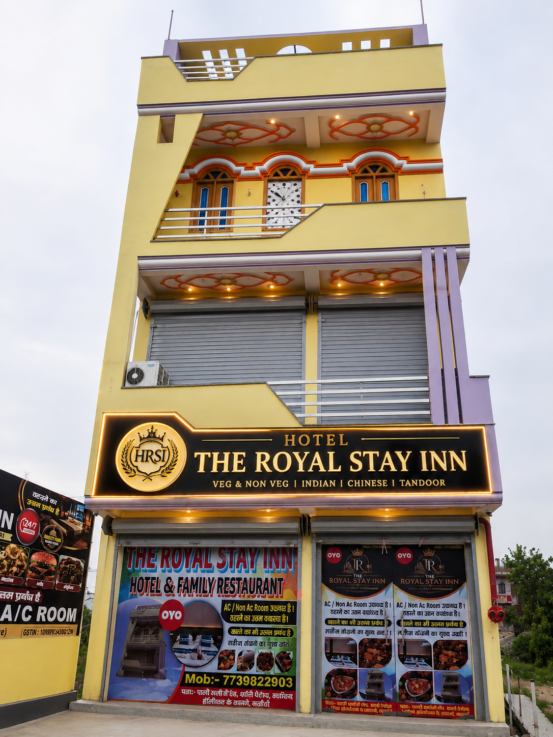 Hotel building front